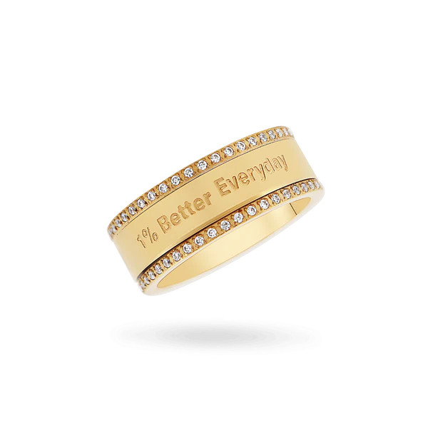 1% Better Everyday Rotating Ring | IceLink