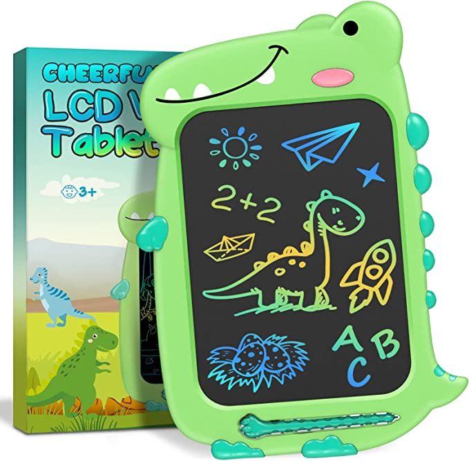 CHEERFUN LCD Writing Tablet Kids Toys 10" Toddler Toys Learning Drawing Board Dinosaur Toys for 3... | Amazon (US)
