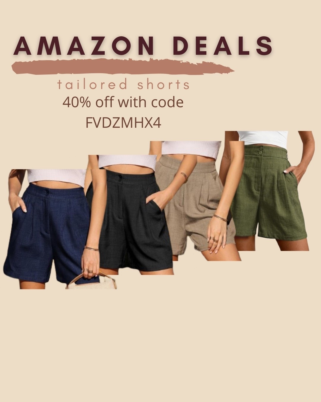 $15 ends 5/1

Amazon fashion
Amazon deals
Tailored shorts
Trouser shorts


#LTKSaleAlert