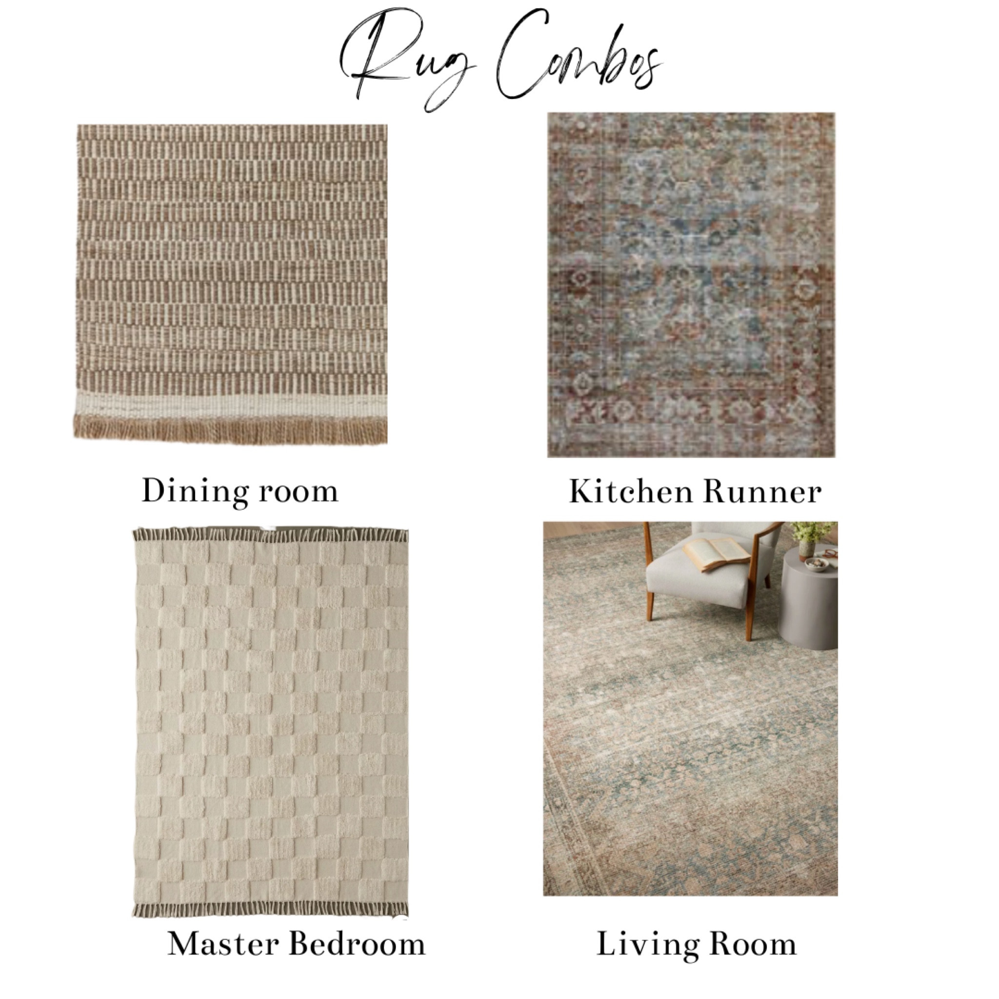 Rug combos for whole house

#LTKhome
