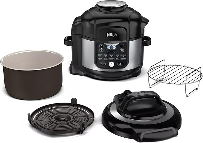 Ninja FD302 Foodi 11-in-1 Pro 6.5 qt. Pressure Cooker & Air Fryer that Steams, Slow Cooks, Sears,... | Amazon (US)