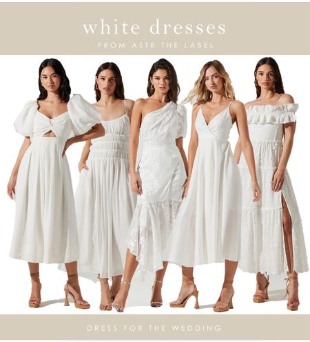 White dresses for the bride to be , bridal shower dress, white midi dress, graduation dress, rehearsal dinner dress, wedding welcome party dress. 🤍 Follow Dress for the Wedding on the LIKEtoKNOW.it shopping app to get the product details and more cute dresses, new outfits and wedding ideas! 

#LTKparties #LTKSeasonal #LTKwedding