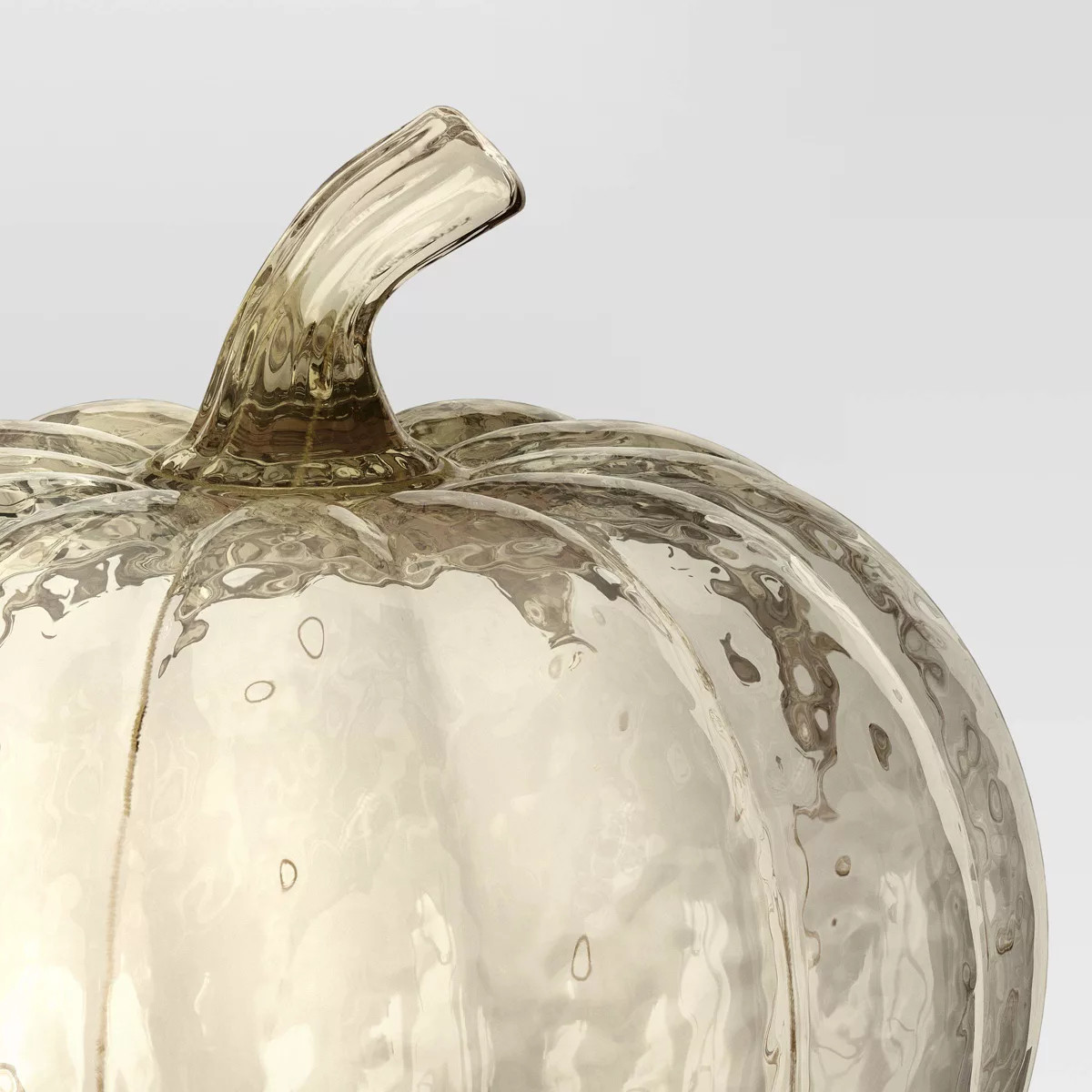 Large Glass Pumpkin Figurine Champagne - Threshold™ | Target