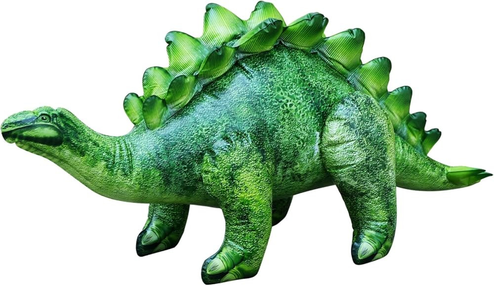 Jet Creations Stegosaurus Inflatable Dinosaur, 20" Tall x 46" Long, Emerald Green. Jurassic-Theme... | Amazon (US)