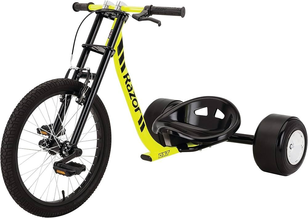 Razor DXT Drift Trike Yellow, One Size | Amazon (US)