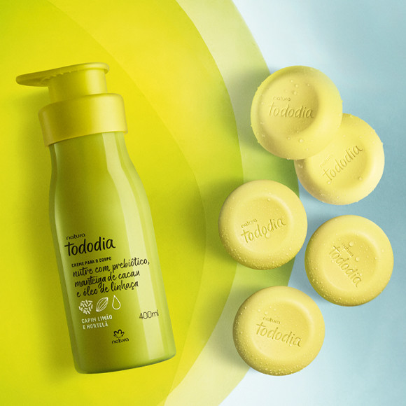 Conjunto Natura Tododia Capim Limão e Hortelã | Natura BR