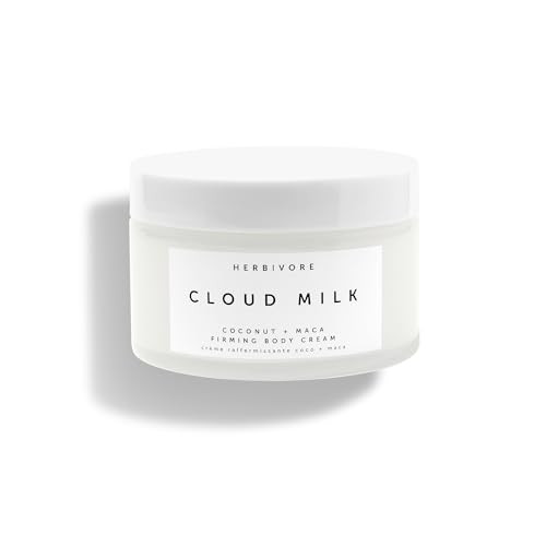 HERBIVORE Cloud Milk Coconut + Maca Firming Body Cream I Fast Absorbing Moisturizer for Smoother, Firmer Looking Skin I Vegan, for All Skin Types, 195 mL / 6.6 oz | Amazon (US)