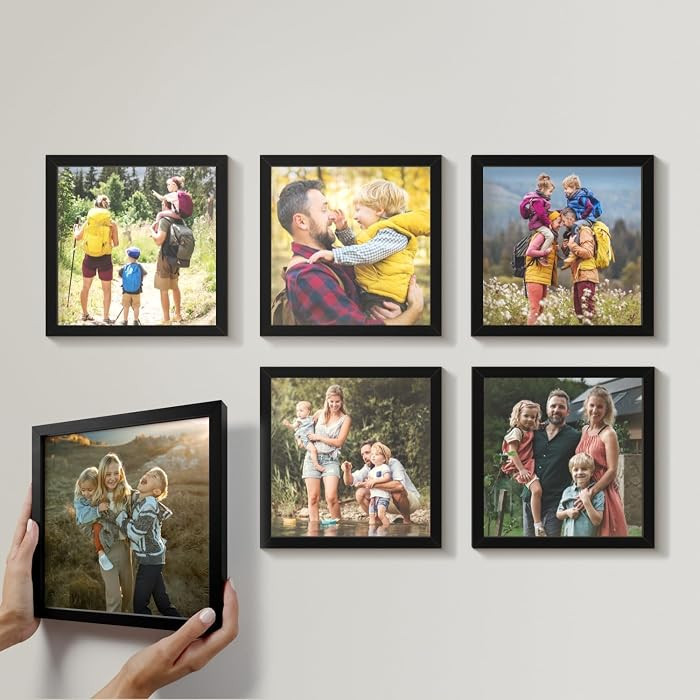Mixtiles Official - Custom Photo Tiles - Personalized Printed Photos - Magnetic Wall Frames - Adh... | Amazon (US)