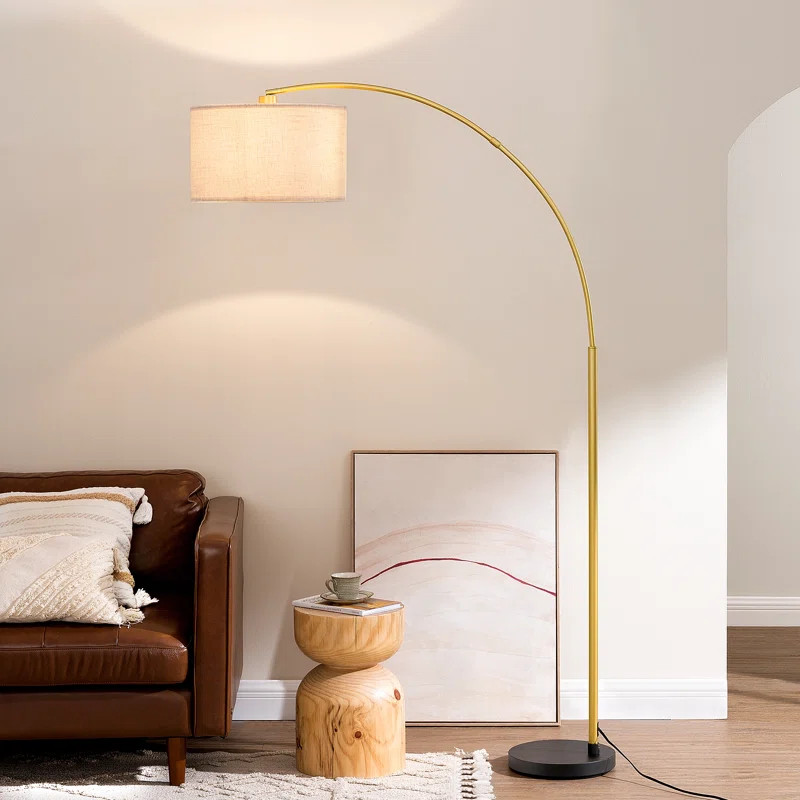 Gannicus 78.4" Arched Floor Lamp | Wayfair North America