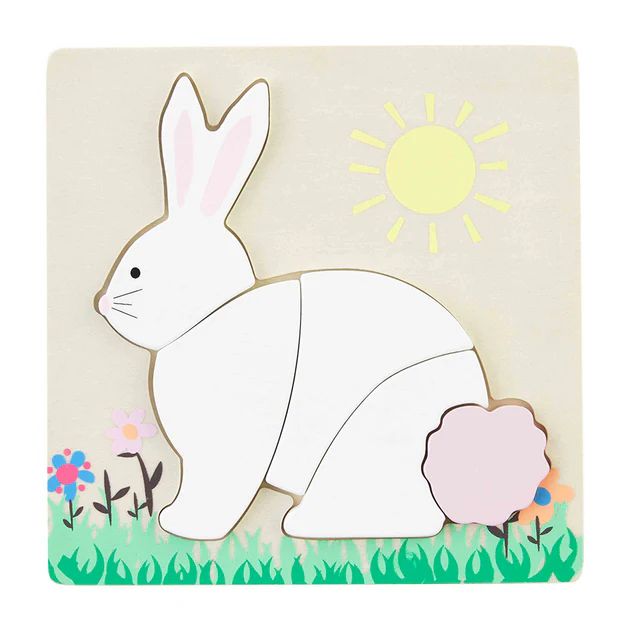 Easter Bunny Square Puzzle | Classic Whimsy