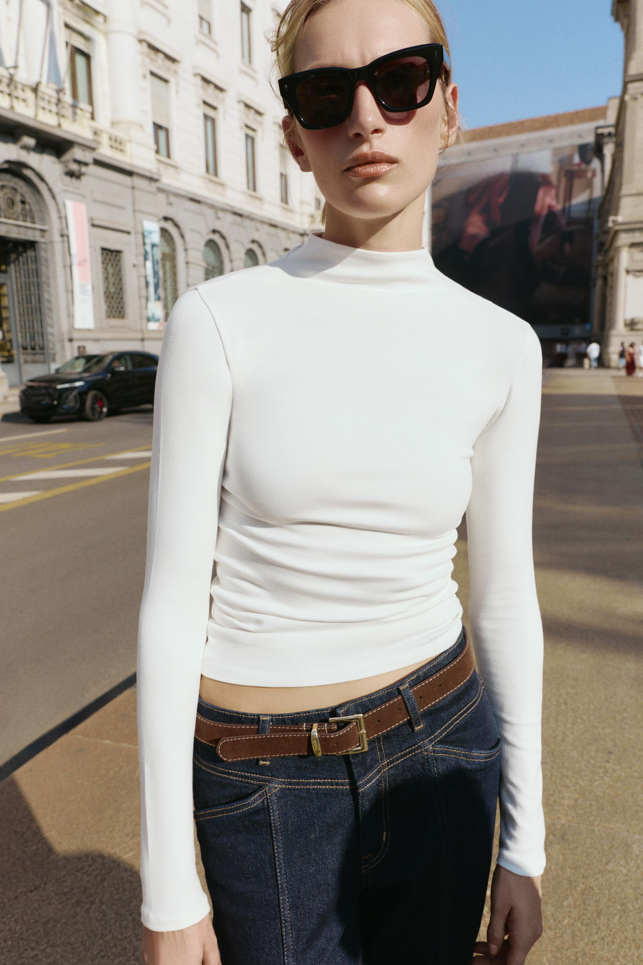 TURTLENECK T-SHIRT | Zara US