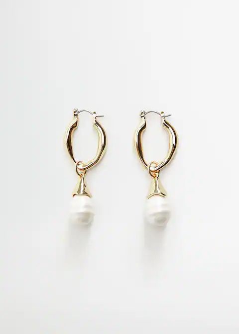Perlen-Ohrhänger | MANGO (DE)