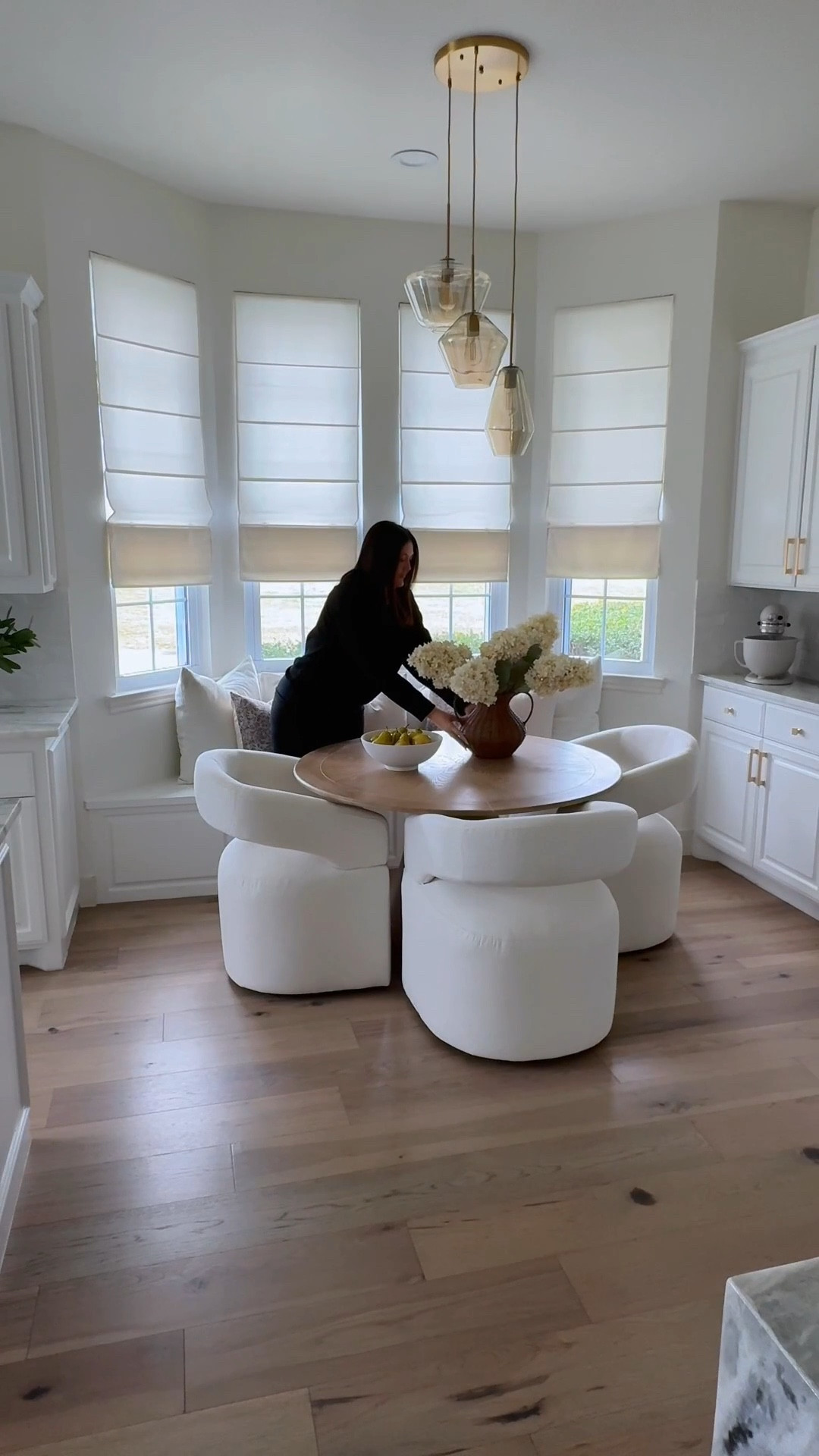 Slowly but surely, the new house is coming together, and I’m finally finishing one of my favorite spaces—the breakfast nook! ☕✨ So many of you have asked to see more of how I’m styling our new home, and I’m excited to share this cozy little spot with you. 

#LTKSaleAlert #LTKWatchNow #LTKHome