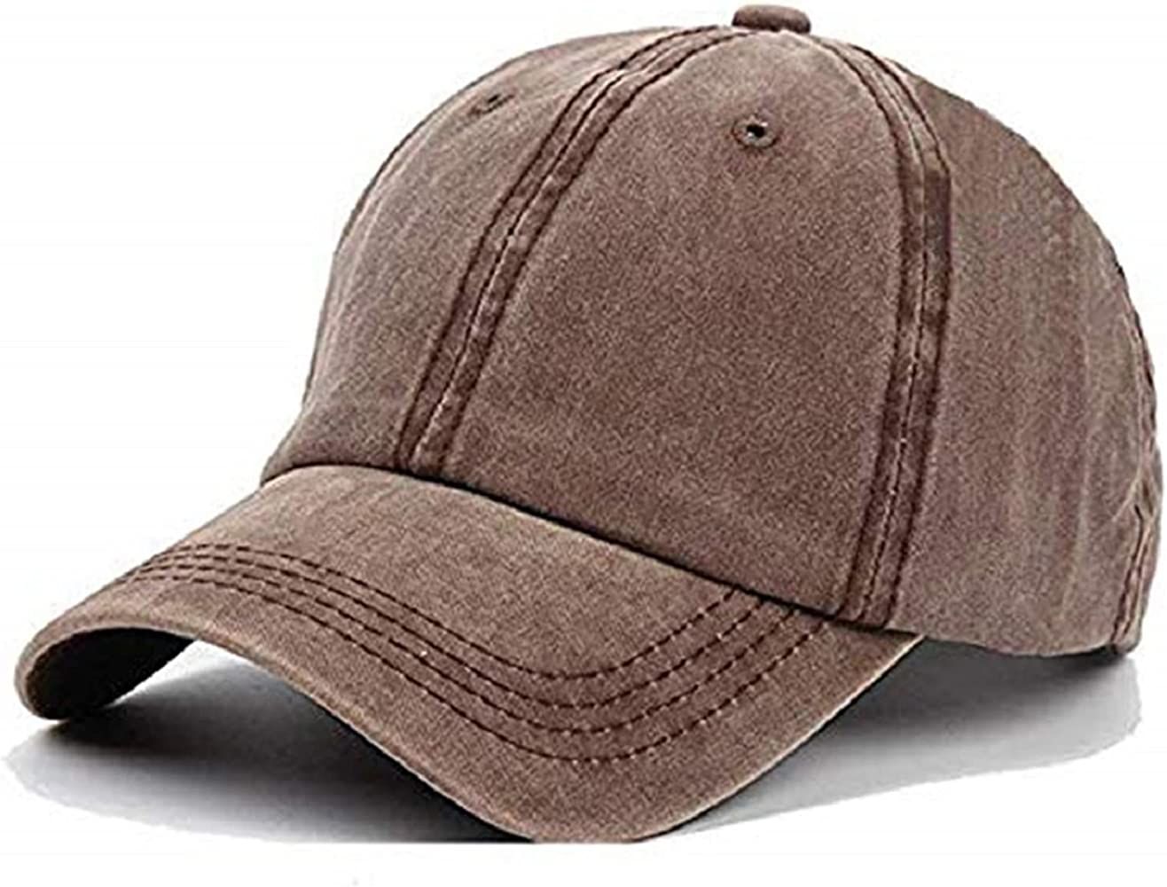 Unisex Vintage Washed Distressed Baseball-Cap Twill Adjustable Dad-Hat | Amazon (US)