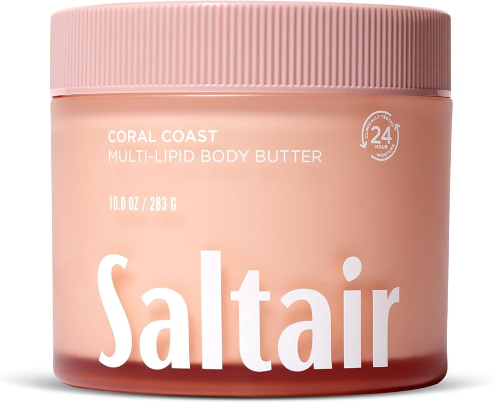 Saltair Multi-Lipid Body Butter \u2013 Hydrating 24-Hour Moisture \u2013 Body Cream for Soft Skin... | Amazon (US)