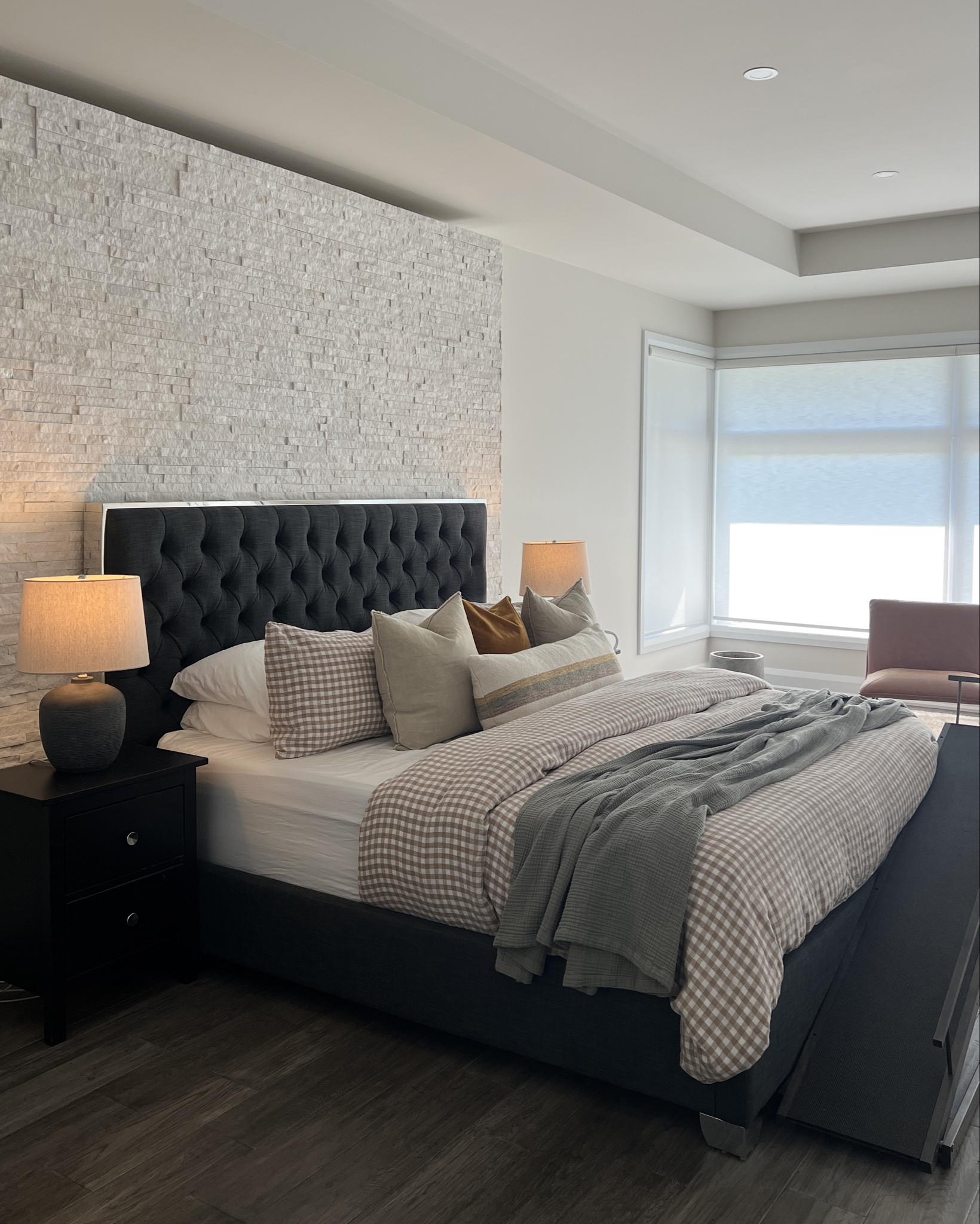 cozy gingham bedding >> 🤎

#LTKHome