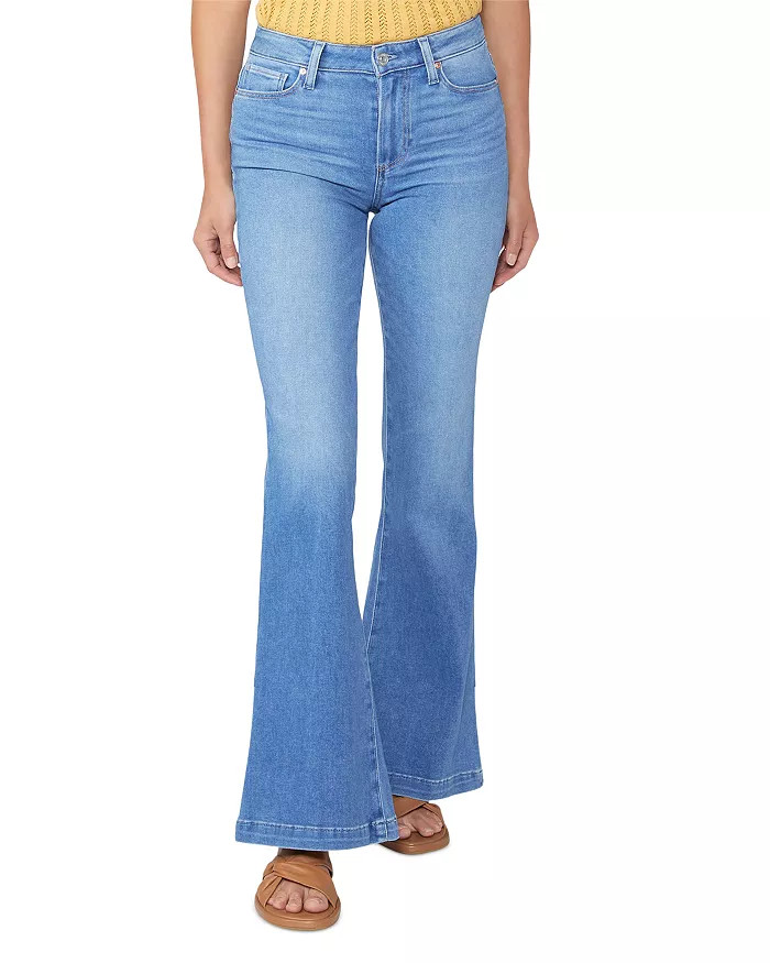 Genevieve High Rise Flare Jeans in Golden Years | Bloomingdale's (US)