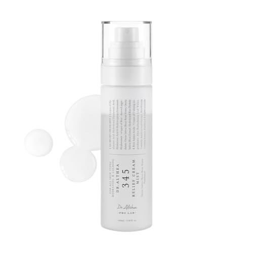 Dr.Althea 345 Relief Cream Mist | Hydrating Facial Mist with Rice Extract | Soothing Care for Sensitive Skin | Vegan Korean Skincare, 3.38 Fl Oz | Amazon (US)