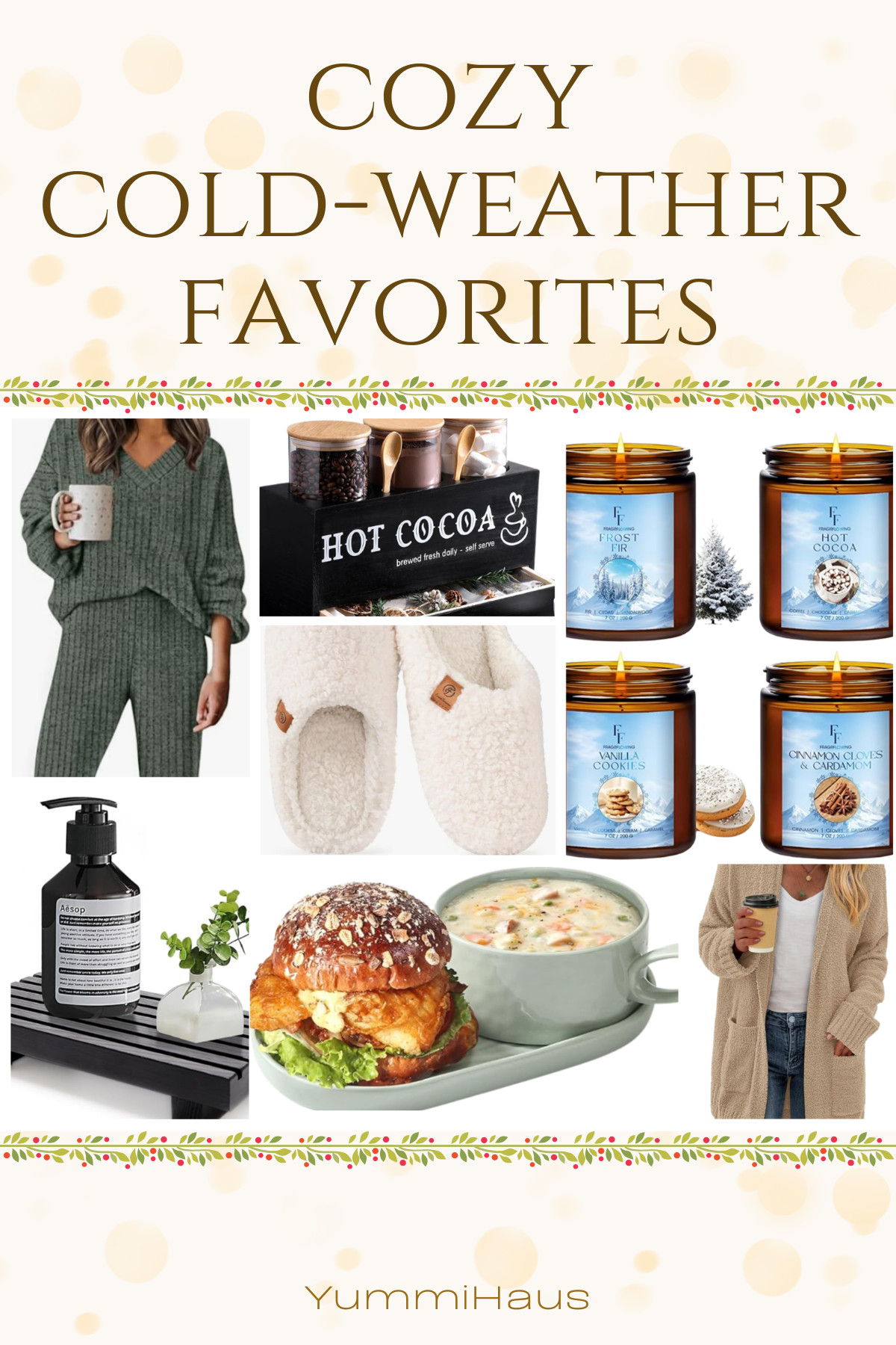 Stay warm, comfy, and stylish all season long! These are my go-to cold-weather favorites—from soft layers and snuggly loungewear to winter accessories that make chilly days feel extra cozy. Perfect for slow mornings, snowy afternoons, and everything in between. Tap to shop all my must-haves for staying warm this winter! 

 #LTKGiftGuide #LTKSeasonal #LTKFindsUnder50