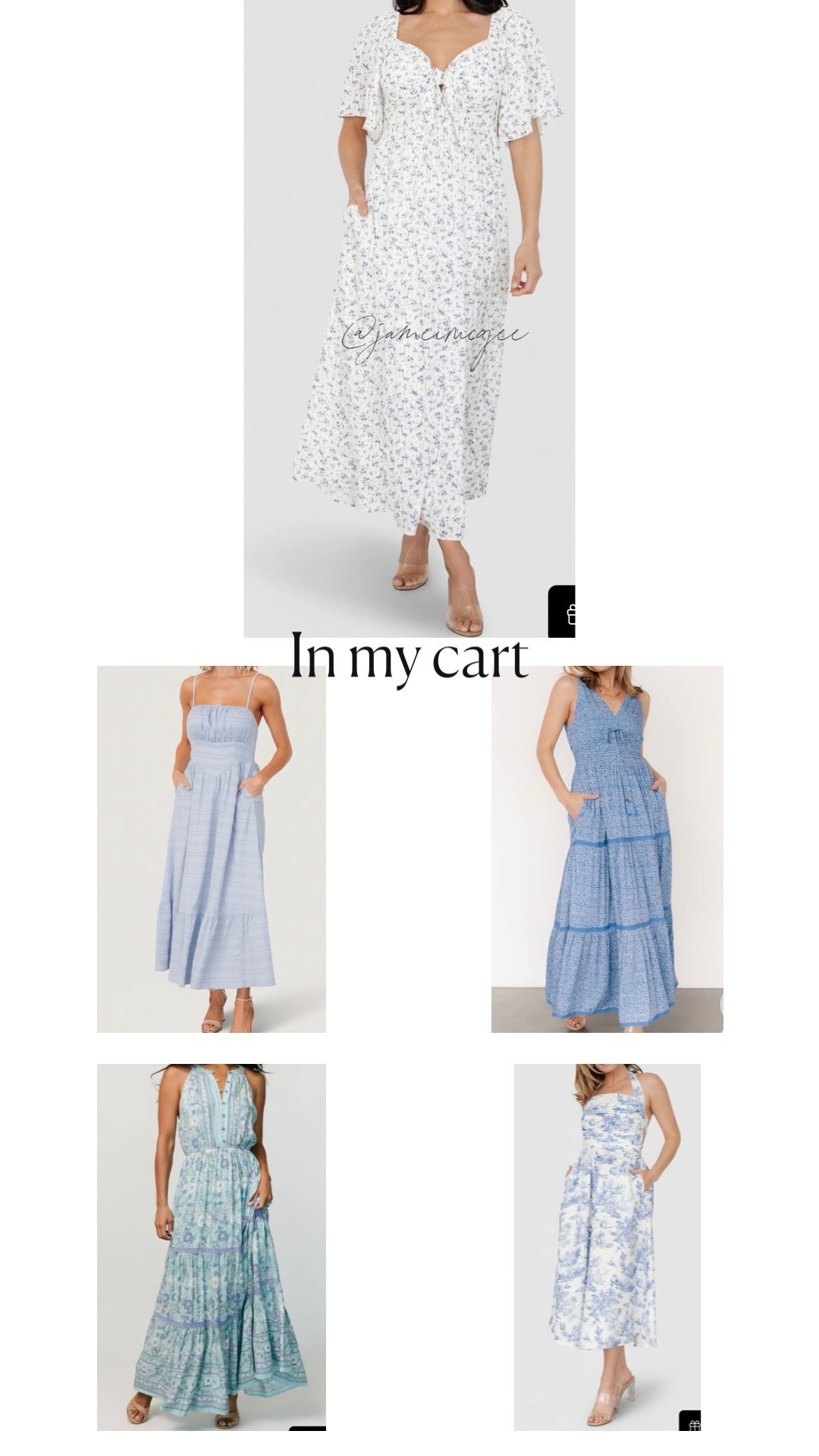Blue Dress 
Summer dress 
Graduation guest 
Family Photos 
Mother’s Day dresses 

#LTKMothersDay #LTKWedding #LTKootd