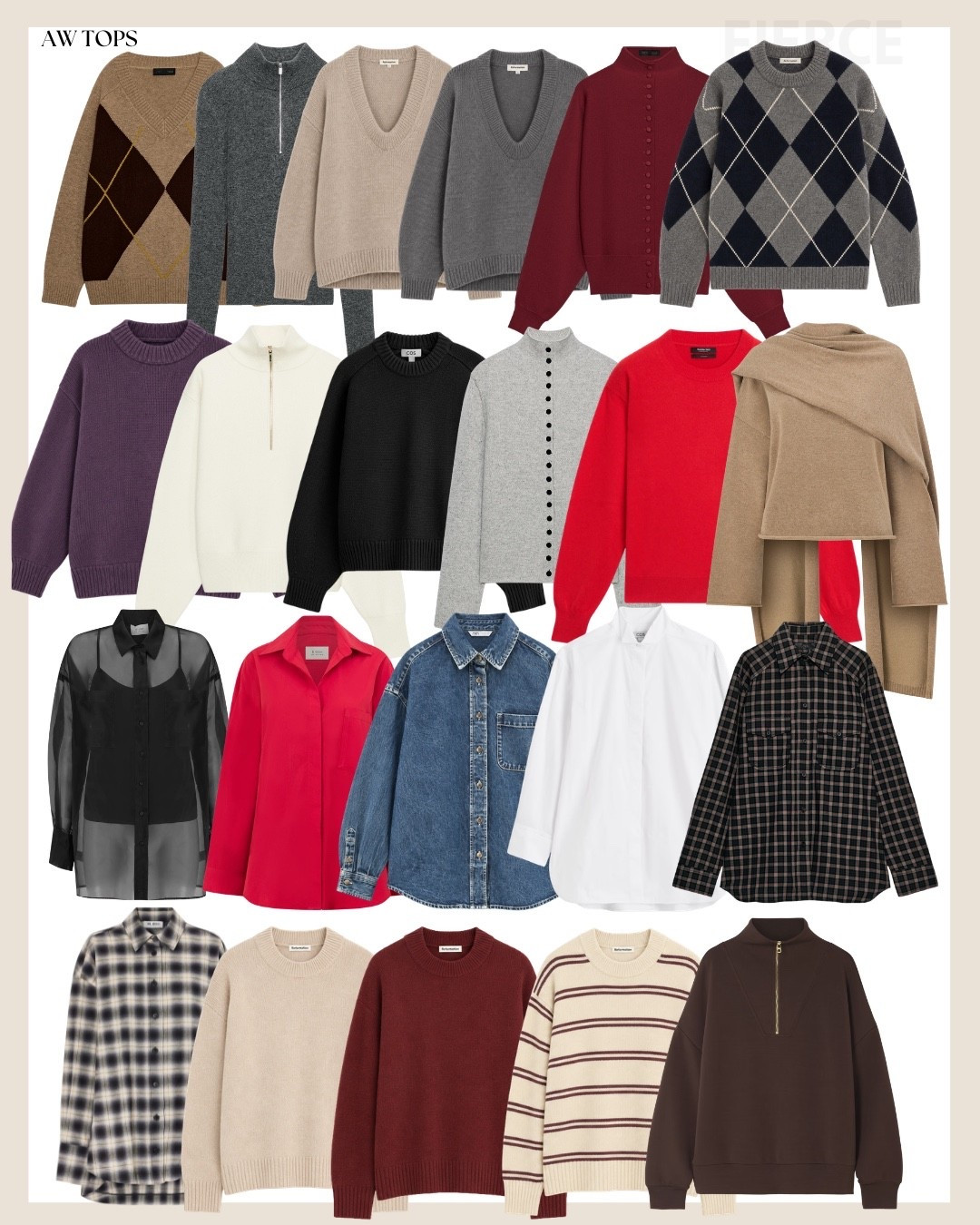 Autumn/Winter Jumpers, Cardigans & Shirts

#LTKuk #LTKautumn #LTKeurope
