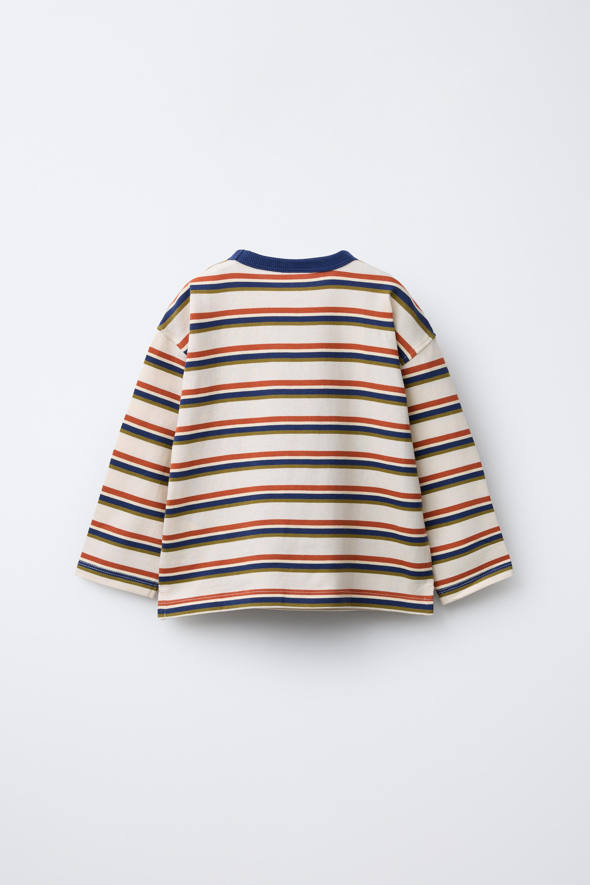 HEAVYWEIGHT STRIPED T-SHIRT | Zara US