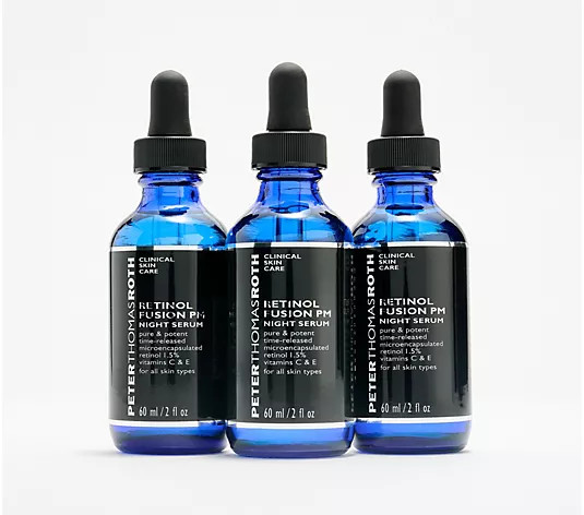 Make Your Selection: Peter Thomas Roth Retinol Fusion PM Serum Trio | QVC