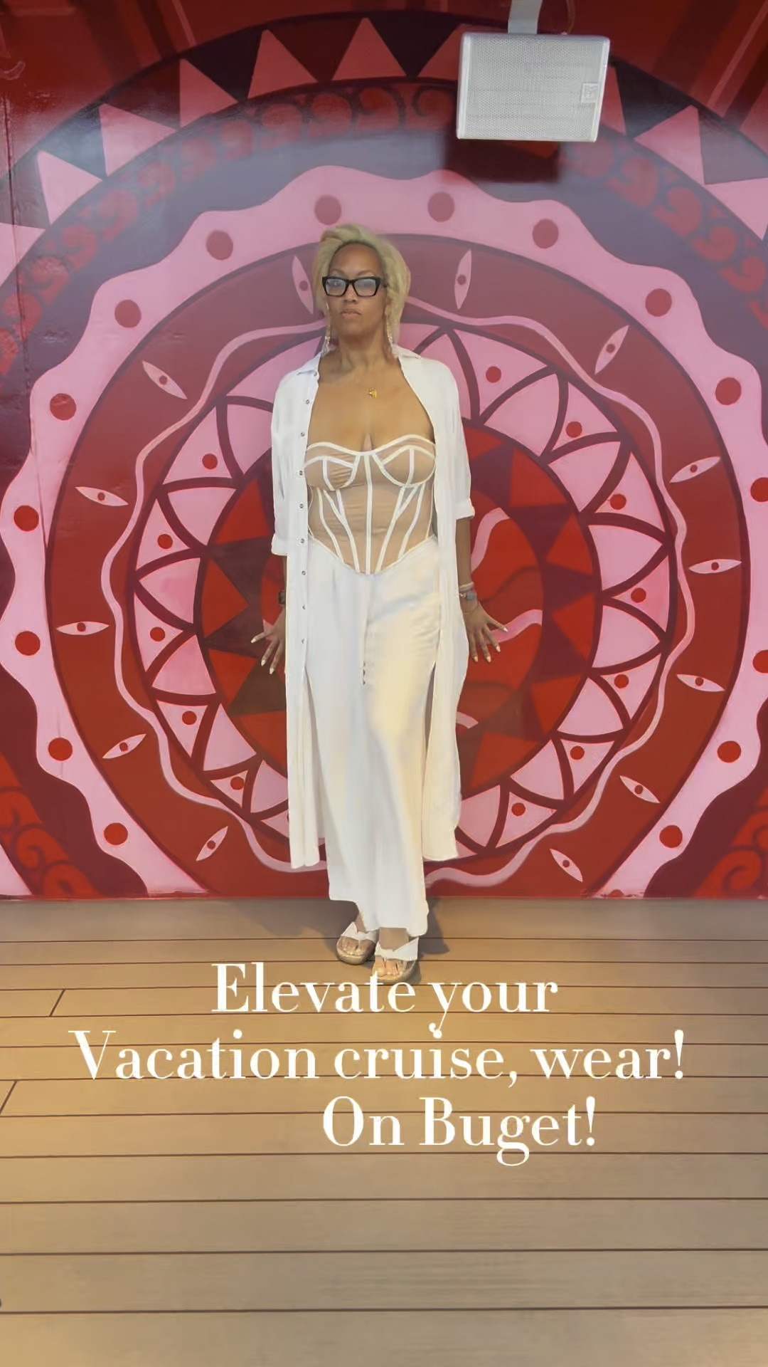 Elevate your vacation Cruz, where with this lightweight multifunctional outfit wide leg pants a linen long shirt that could also be worn as dress and this bustier. This means you can dress up or down you can remove the bus yet and wear a T-shirt and create a different look for your vacation getaway.

#LTKTravel #LTKStyleTip #LTKFindsUnder50