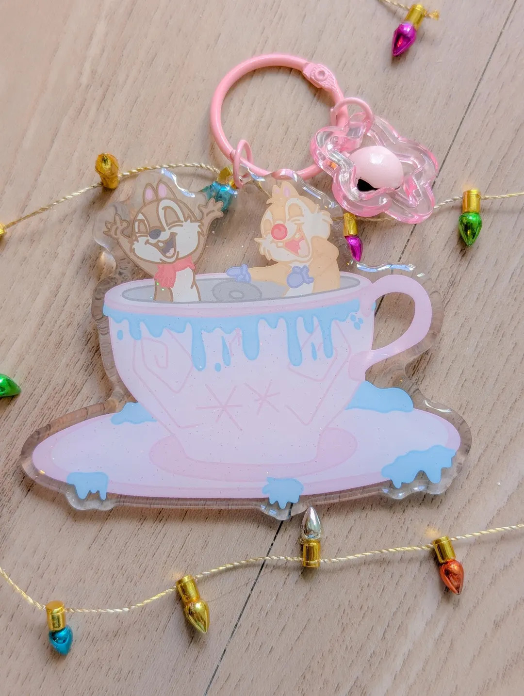 Better Together Spinning Cups Keychain - Etsy | Etsy (US)