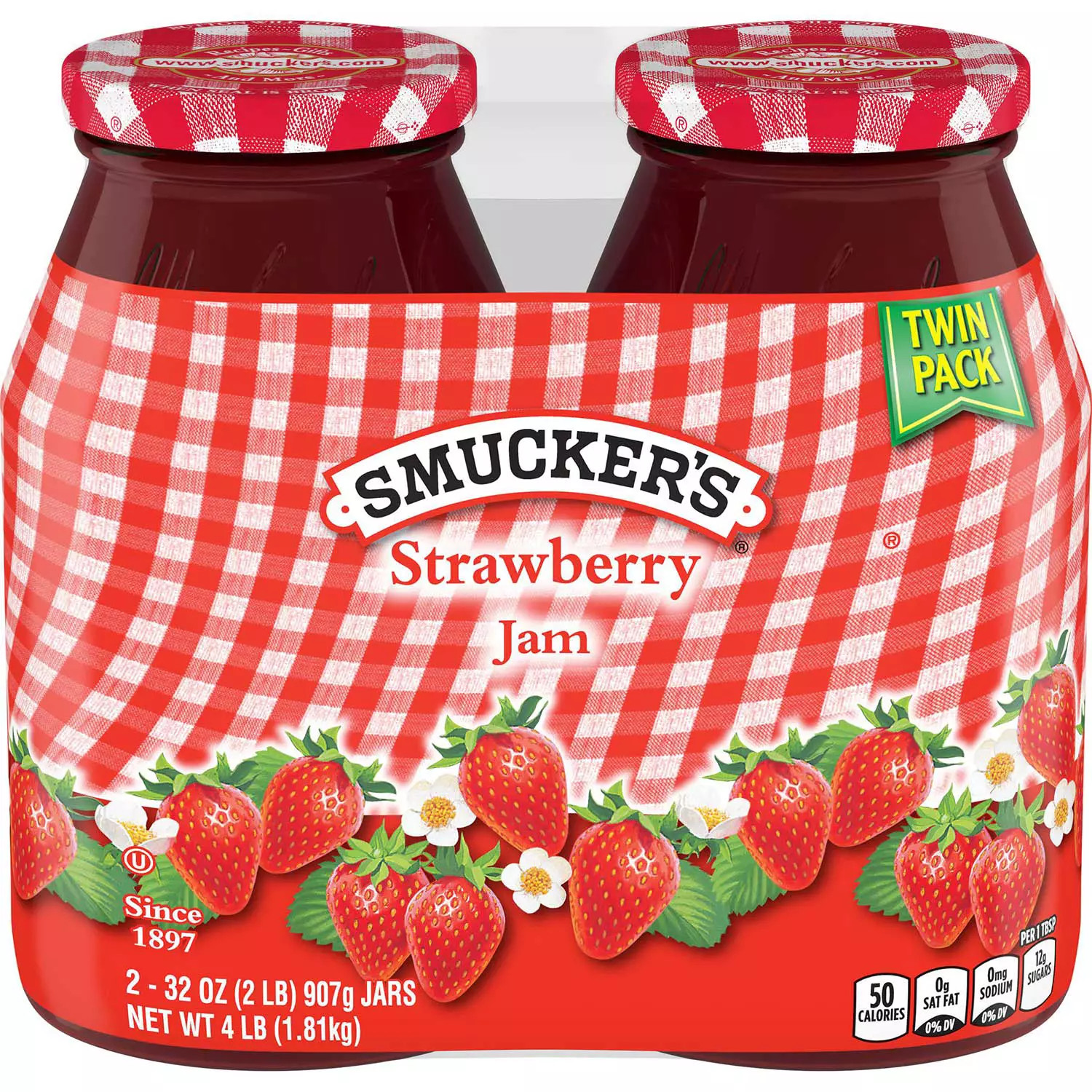 Smucker's Strawberry Jam, 64 oz., 2 pk. | Sam's Club