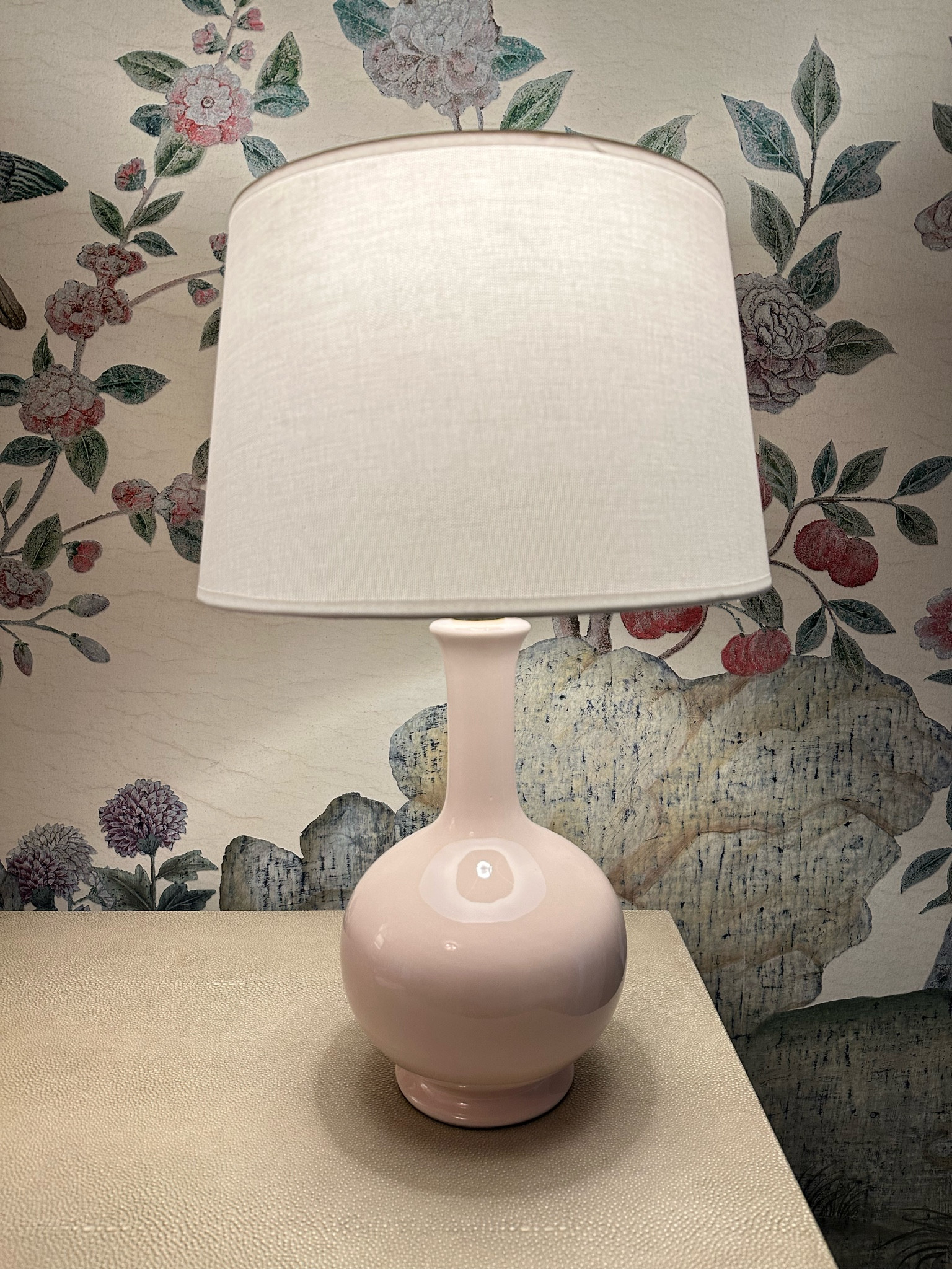 Just in for Madeleine’s nursery - this adorable pink lamp! It is so sweet with her wallpaper (I can’t link because it is to the trade only) I can help purchase through my trade account if you want to message me on instagram. The lamp comes in a few colors and is the perfect pop of color and thought she could use it for years to come! 

#LTKHome #LTKBaby