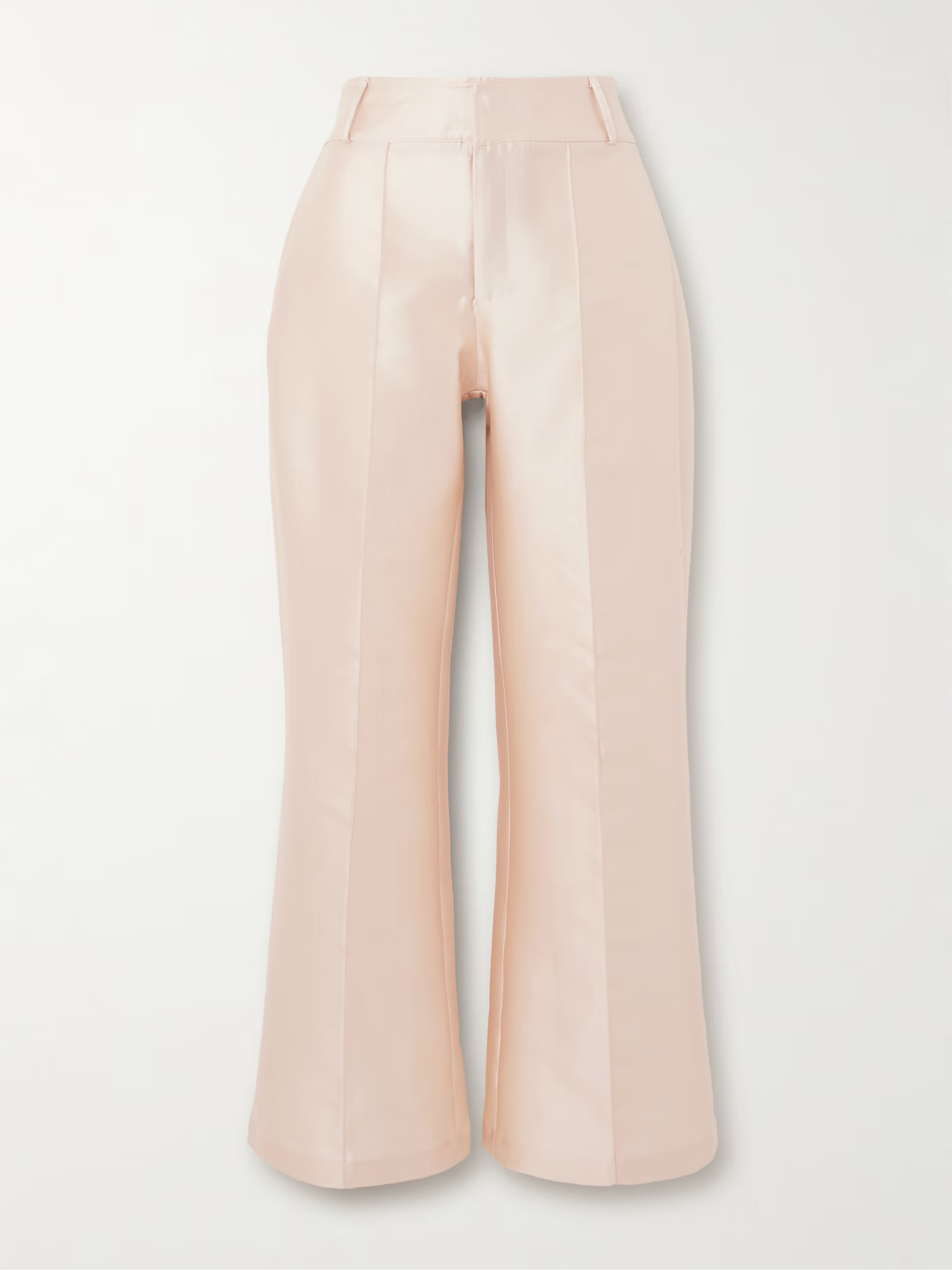 Yoshi cropped taffeta flared pants | NET-A-PORTER (US)