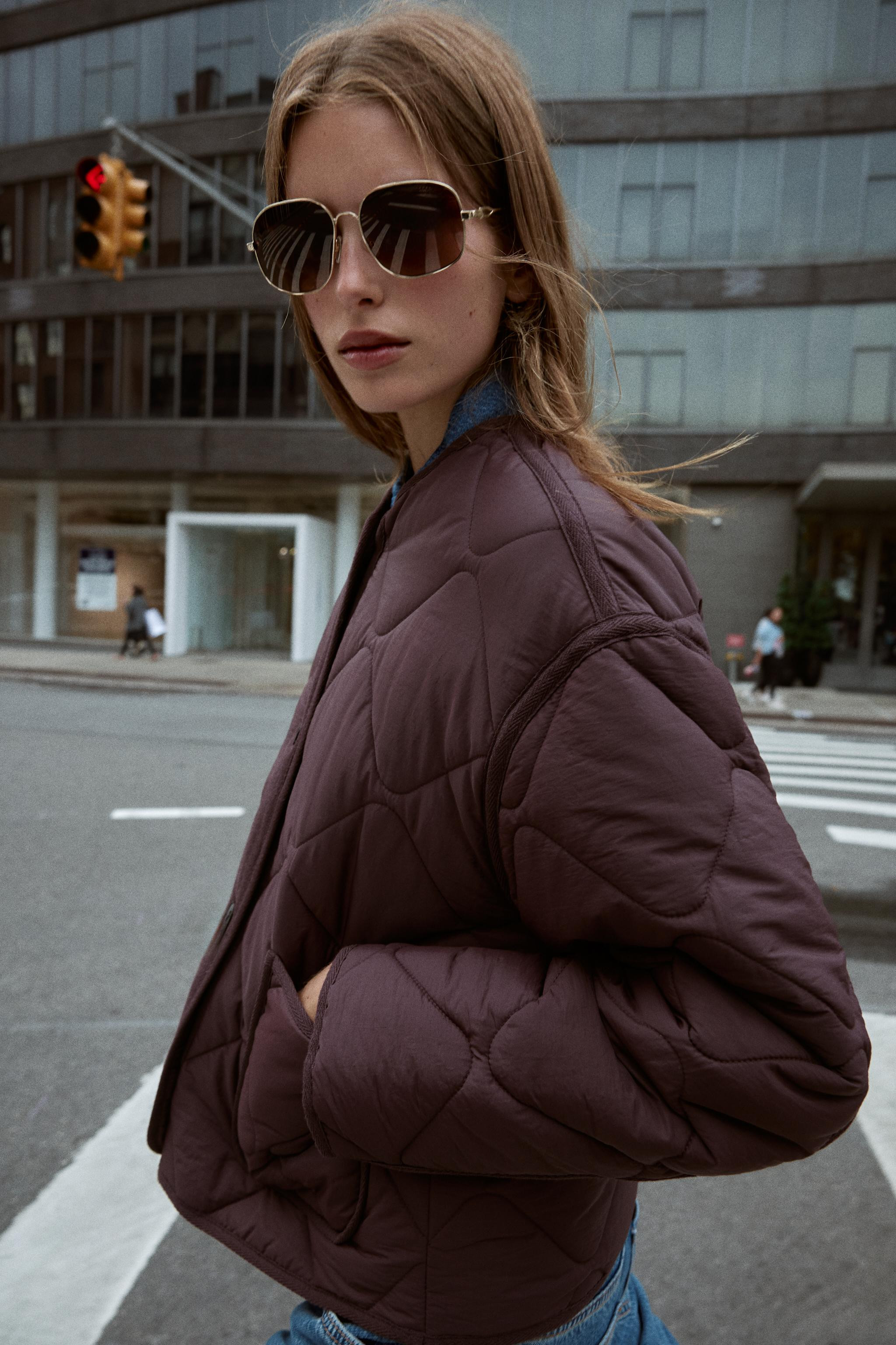 PATCH POCKET PUFFER JACKET | Zara US