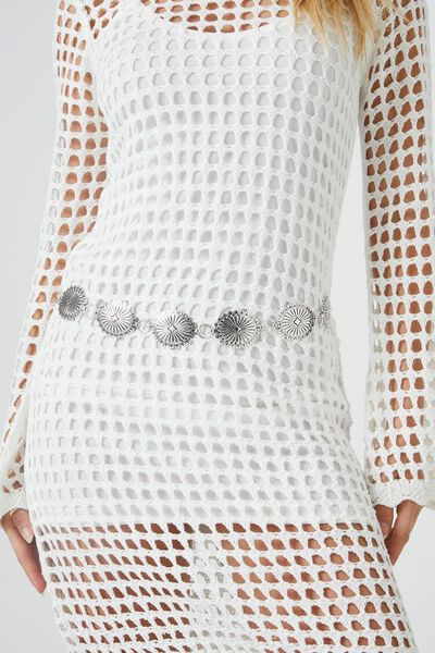 Etched Circular Chain Belt | Forever 21