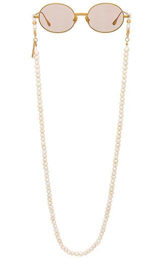MYMYMY Whitney Sunglass Chain in Pearl from Revolve.com | Revolve Clothing (Global)