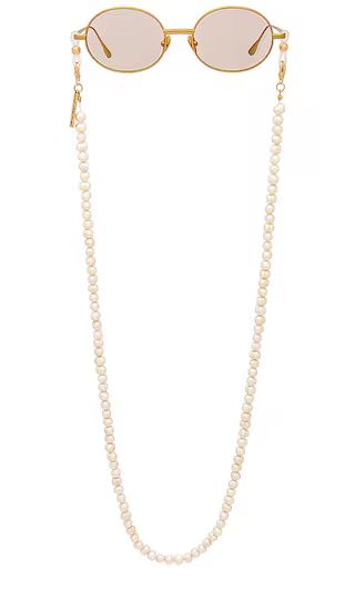 MYMYMY Whitney Sunglass Chain in Pearl from Revolve.com | Revolve Clothing (Global)
