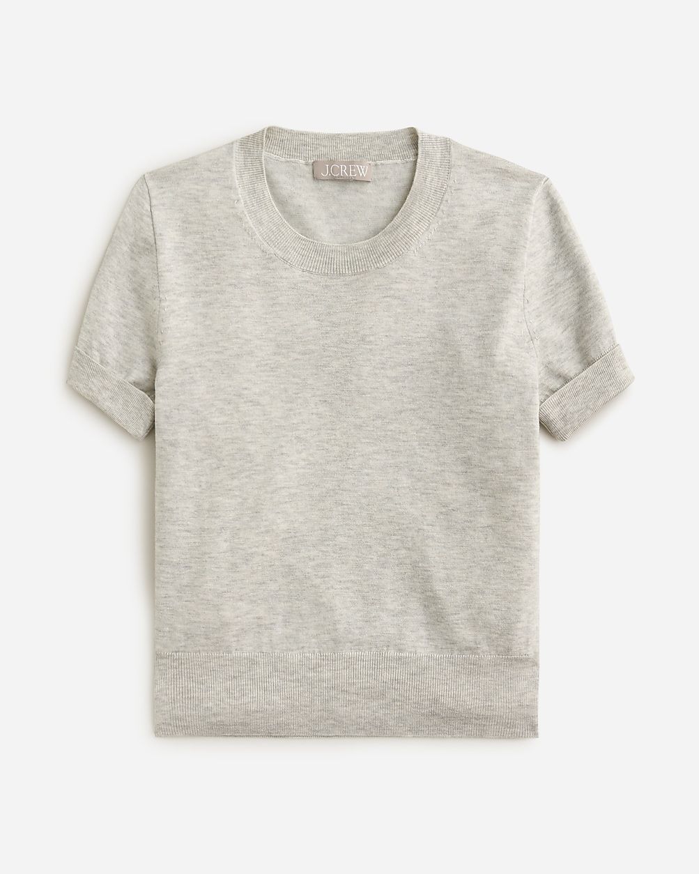 Shrunken TENCEL&trade; lyocell-blend T-shirt | J. Crew US