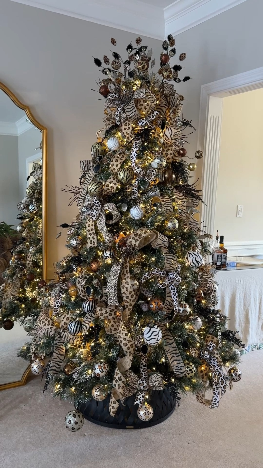 Some items you can use to make an animal print Christmas tree. I know it’s not a typical holiday theme, but it is so pretty and always gets a lot of compliments  

#LTKHome #LTKSeasonal #LTKOver40