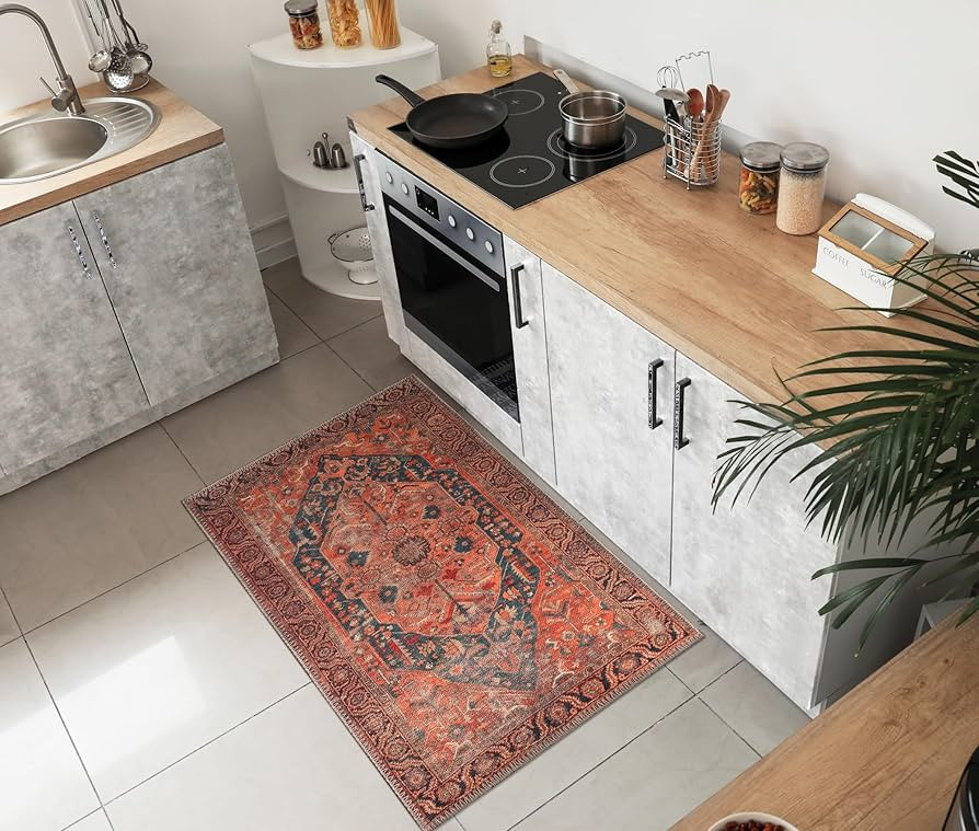 Keen Home Design Machine Washable Area Rugs with Non-slip Backing, Ideal for Hallway, Living Room... | Amazon (US)