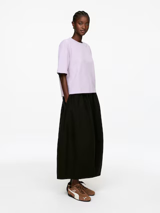 ALBA Heavyweight T-Shirt – Lilac – Women – ARKET GB | Arket UK