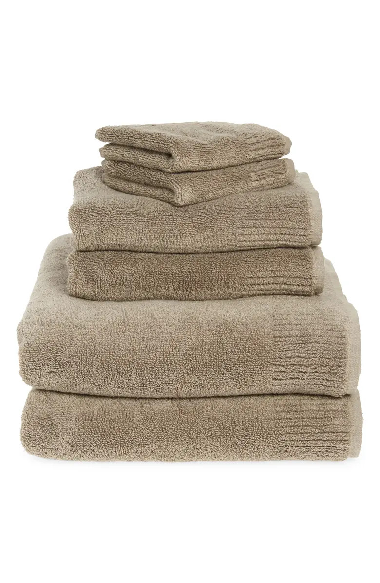 6-Piece Luxury Aerospin Bath Towel, Hand Towel & Washcloth Set | Nordstrom