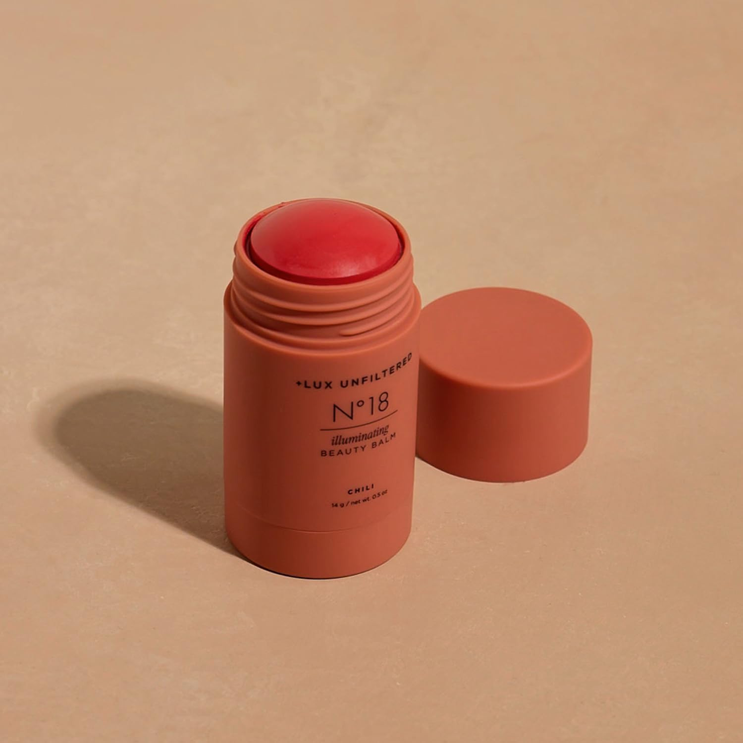 + Lux Unfiltered N°18 Illuminating Beauty Balm - Cream Blush Stick with Mango Butter - Buildable... | Amazon (US)