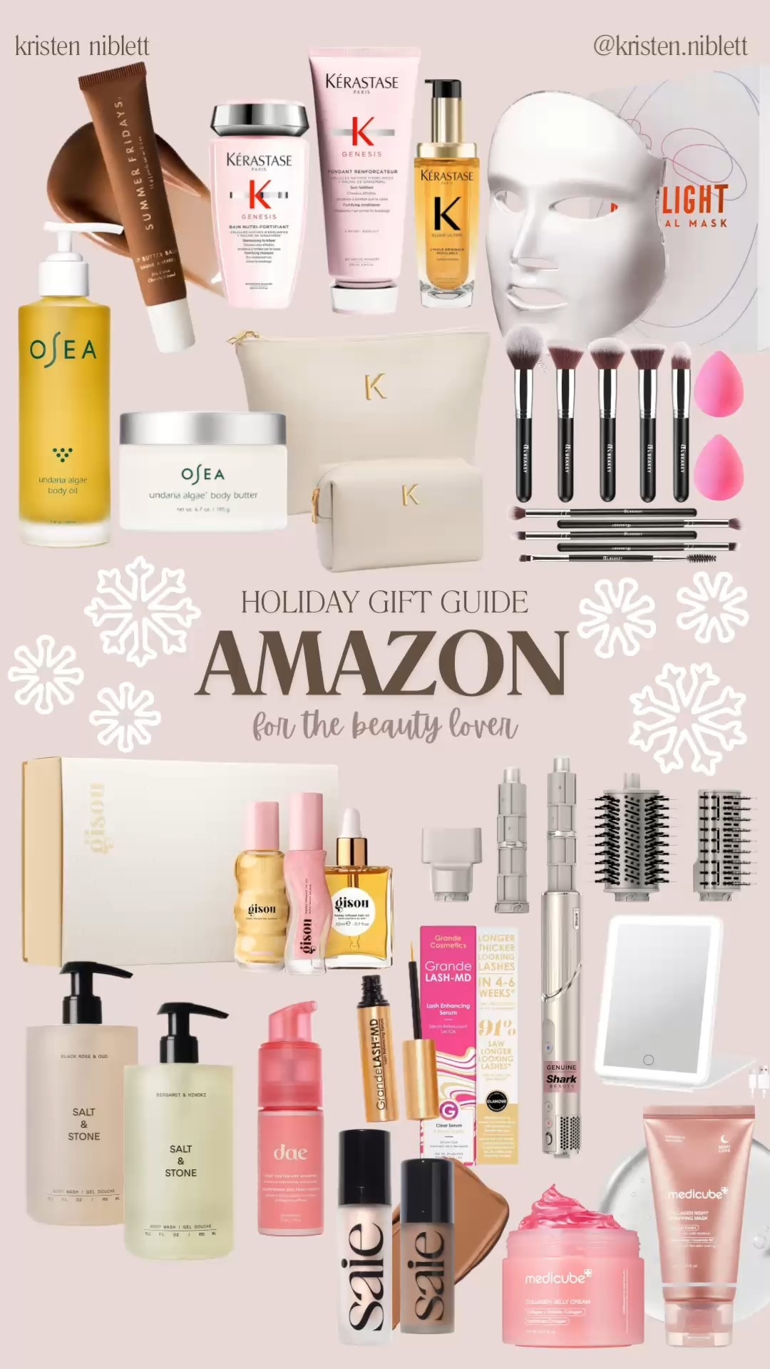Amazon HOLIDAY GIFT GUIDE for all things beauty and hair! A mix of my tried and true and trending items on my list, any of these items will be perfect for the beauty lover! 

#LTKHoliday #LTKGiftGuide #LTKCyberWeek