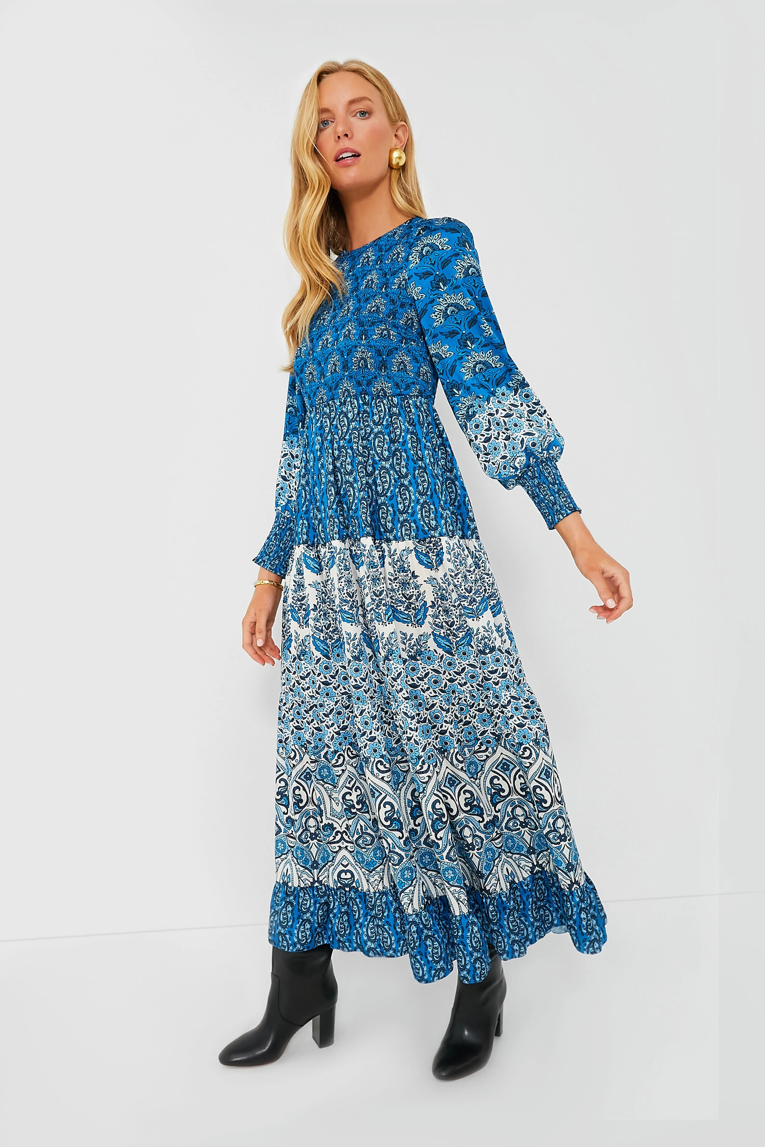 Dewberry Blues Libby Dress | Tuckernuck (US)
