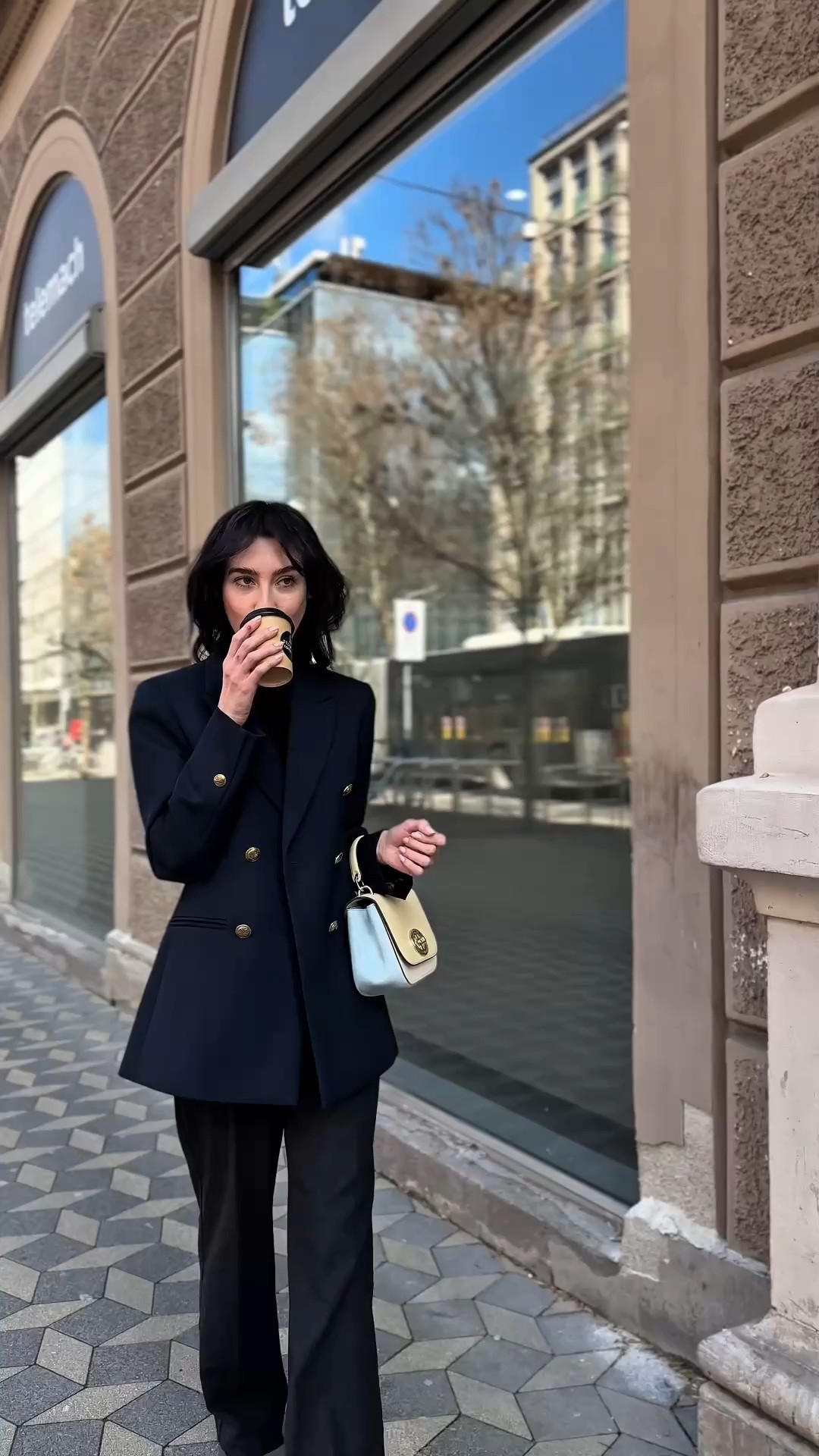 Spring work outfit, work outfits for spring, business formal spring outfits, blazer outfit, double breasted blazer, pantsuit with turtleneck, pointy flat mules, spring office outfit

#LTKWatchNow #LTKWorkwear #LTKSeasonal