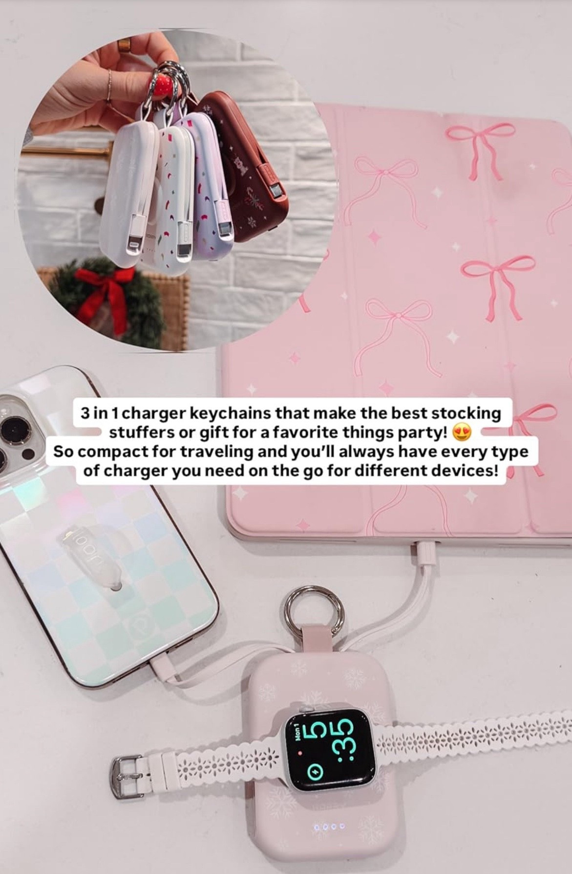 This 3 in 1 charger is soo helpful! The perfect stocking stuffers 🙌🏼

Seasonal favorites must haves useful practical mom favorites Amazon 

#LTKGiftGuide #LTKFindsUnder50 #LTKHoliday