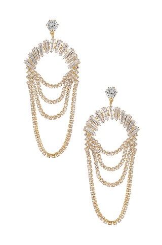 MEADOWE Mallory Earrings in Gold from Revolve.com | Revolve Clothing (Global)
