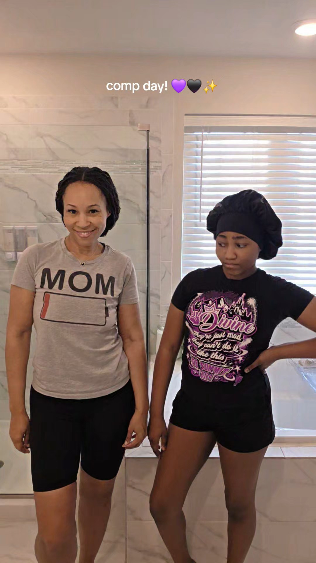 Cheer mom! 🖤💜✨️

#LTKmomlife