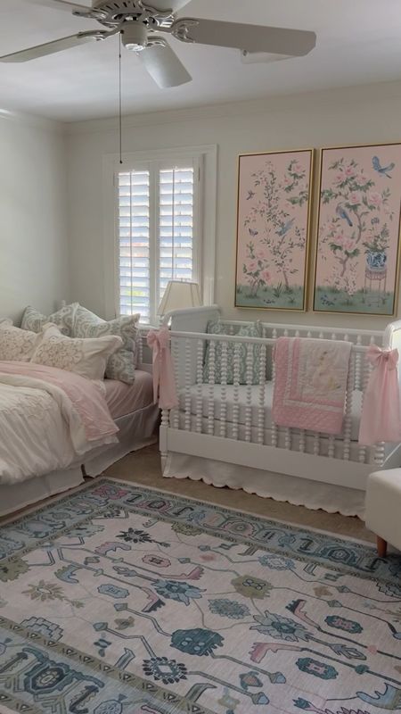 This is by far my favorite Amazon rug find to date! I love this pastel pink, blue and green oushak rug for Betsy’s nursery. I linked her nursery art, crib, bedding and more on this LTK post! Also check out these darling tennis dresses! They’re so comfy for running around town, just throw on a pullover or sweatshirt over it!

#LTKbaby #LTKfitness #LTKhome
