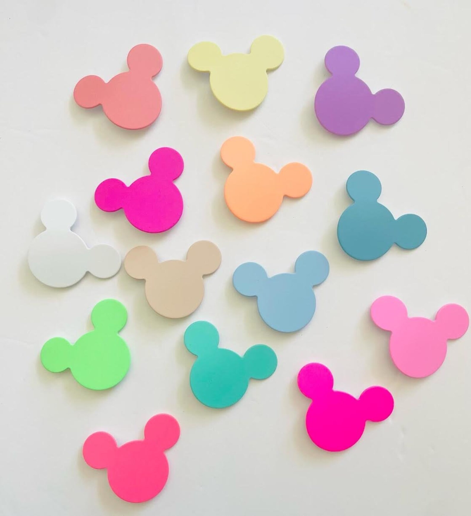 Acrylic Mini Ear 2 Pcs Hair Snaps Mouse Ear Pair Hair Snaps - Etsy | Etsy (US)